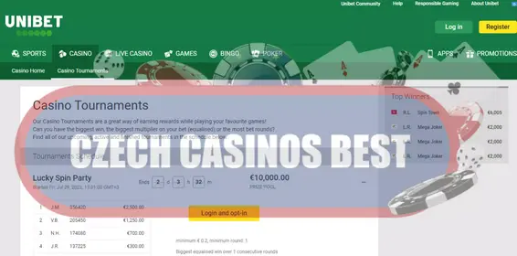 unibet casino online turnaje
