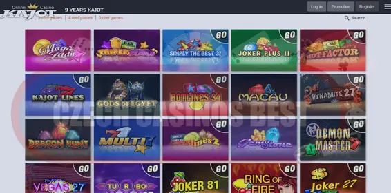 kajot casino hry
