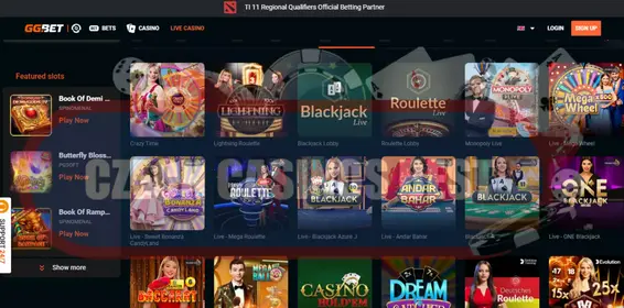 Ggbet casino hry