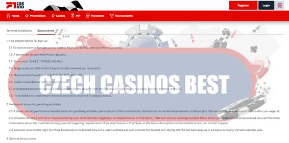 Bonuses in F1 Casino