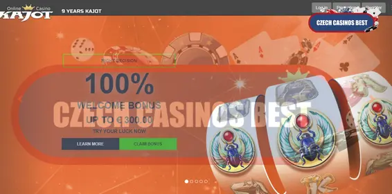 kajot casino bonusy
