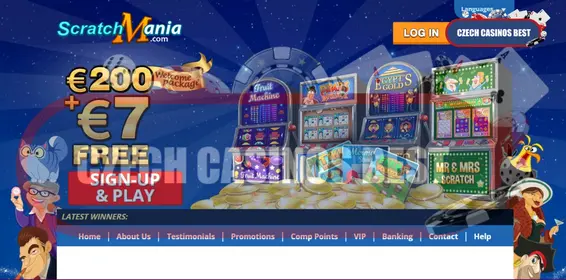 scratchmania casino bonusy