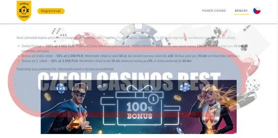 power casino bonusy