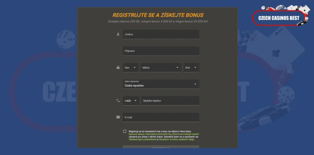 Zpívejte v kasinu Chance