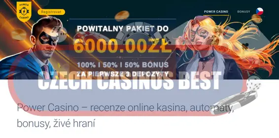 hlavní stránka power casino online