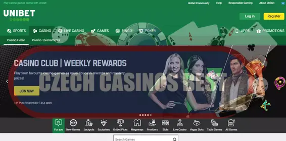 recenze kasina online unibet