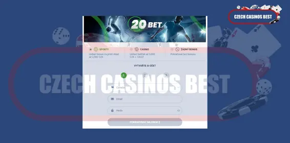 20bet casino registracia