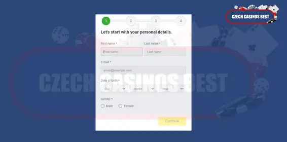 proces přihlášení kasina unibet